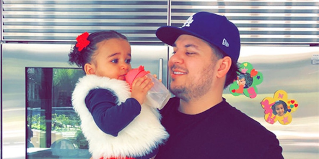 Rob Kardashian Publie Une Rare Photo De Son Adorable Fille Dream
